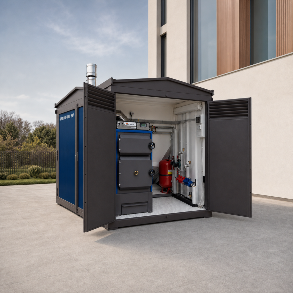 Centrale termica a cippato – Tecnofire