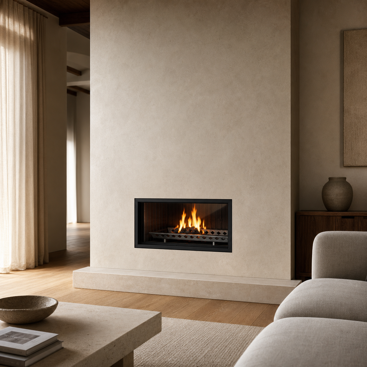 Caminetto a legna – Monoblocco ad Aria Ventilata